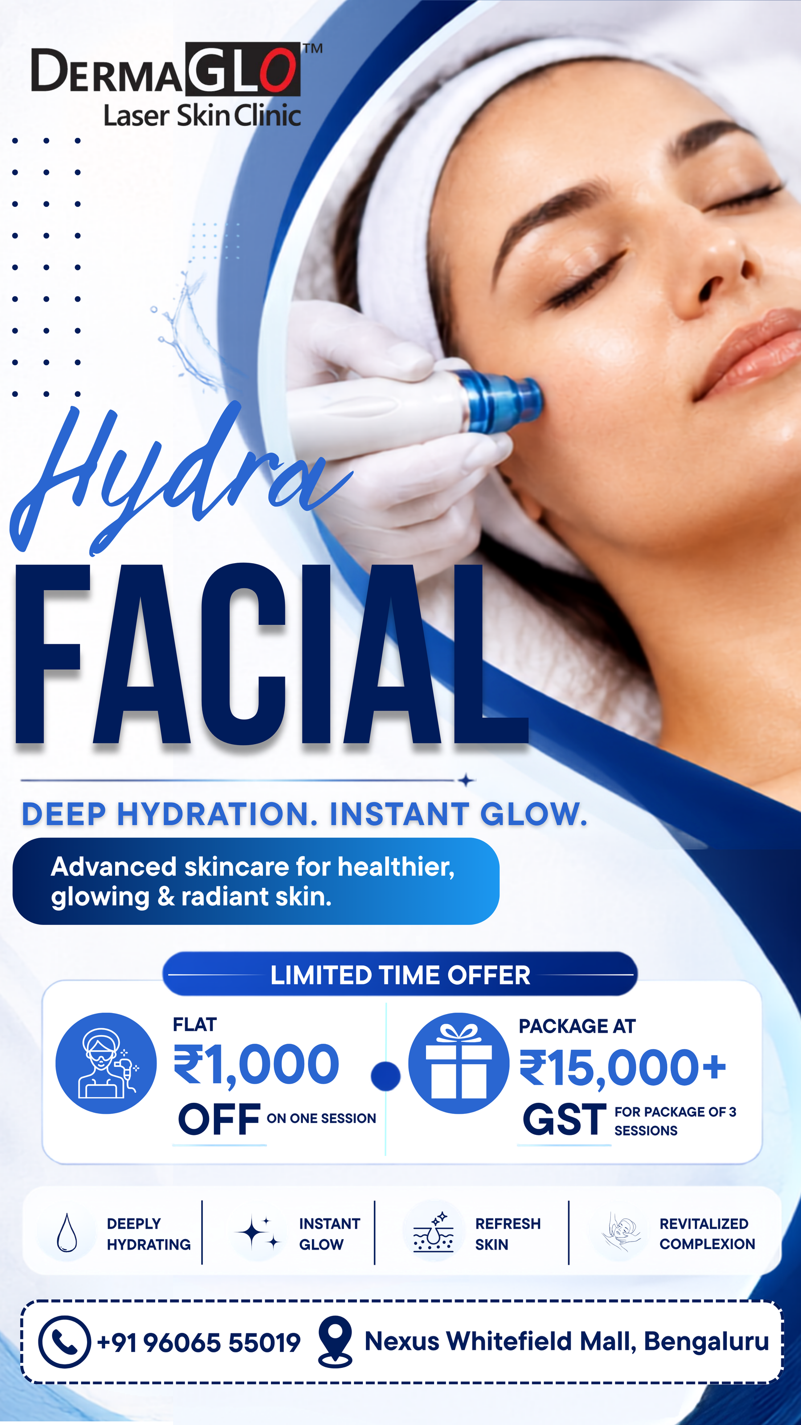 Expert Skincare and Aesthetic Treatments - DermaGlo Mobile Banner
