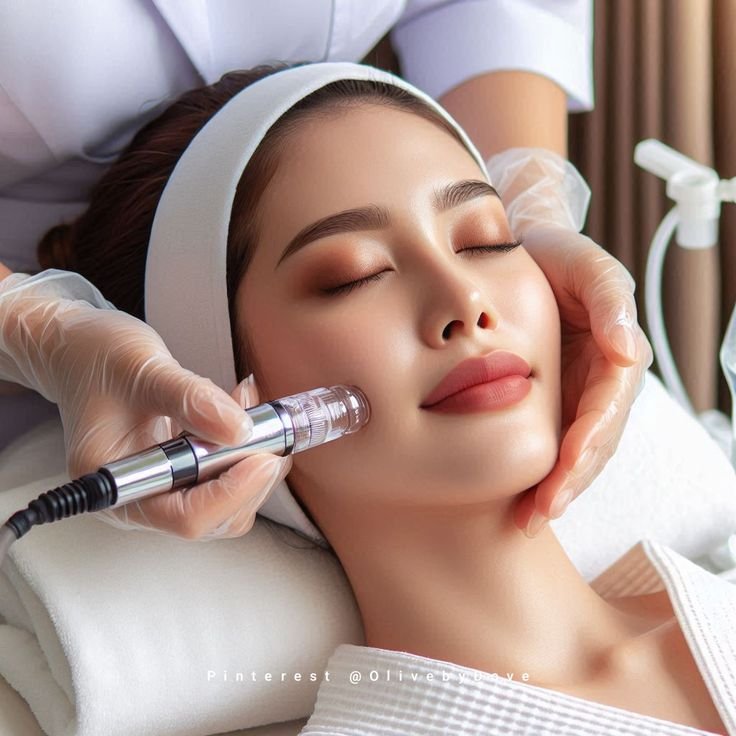 HydraFacial skin therapy for women at DermaGlo