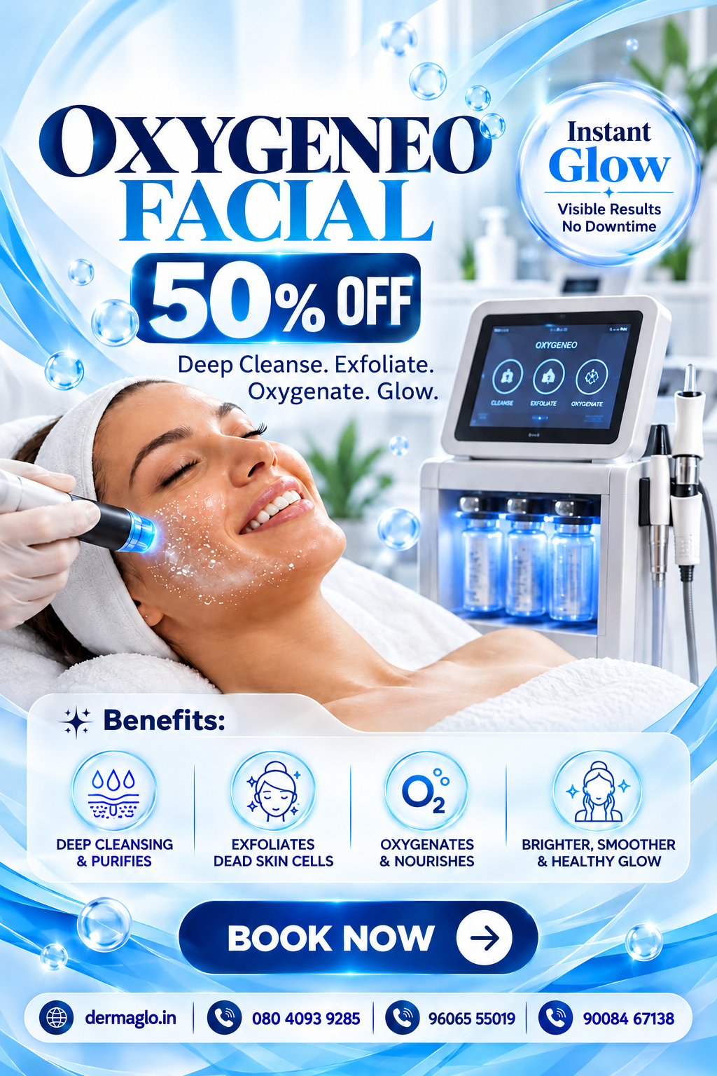 Expert Skincare and Aesthetic Treatments - DermaGlo Mobile Banner